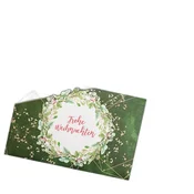 Frohe Weihnachten mapa Red Berry 15x23 - set 20 kos.