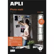 APLI Foto papir A4 Matt 120g 100 listov