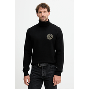 Pulover z volno Versace Jeans Couture