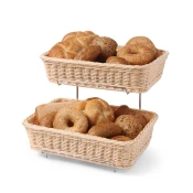 Dvojna Košara za Kruh GN 1/2, Display, 360x280x290mm