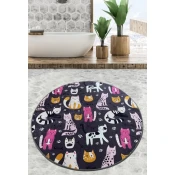 Lessentiel Maison Kupatilski otirac Park Cat, 100cm, Šareni