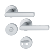 Hoppe Hamburg 1700/42KB/42KBS F1 WC aluminijska unutarnja rucka i rozeta