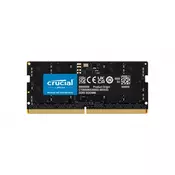 Note spomin SO-DIMM DDR4 -16GB 4800MHz CL40 1x16GB Crucial 1,1V (CT16G48C40S5)