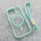 Maska Mag Case Grip and Go za iPhone 16 Pro zelena