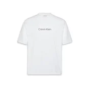 Calvin Klein Majica črna/bela