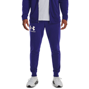Under Armour Mens UA Rival Terry Joggers Sonar Blue/Onyx White L