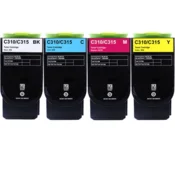 Komplet Xerox 006R04368, 006R04369, 006R04370, 006R04371/C310, C315 kompatibilni tonerji (4) - črna XL, cyan XL, magenta XL, rumena XL