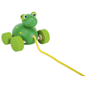 Drvena igračka za povlačenje Goki – Žaba