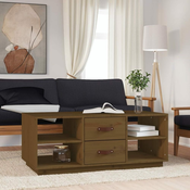 Stolic za kavu boja meda 100 x 50 x 41 cm od masivne borovine
