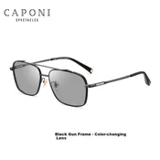 Caponi Unisex naocare za sunce, Crne