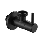Kotnični ventil 1/2 x 3/4 Black