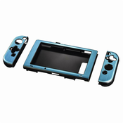 HAMA Trda prevleka za Nintendo Switch, 3-delna, kovinsko modra