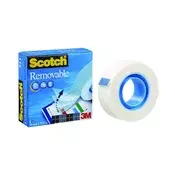 Ljepljiva traka 3M Scotch Magic 811, pisiva, uklonjiva, 19 mm x 33 m, prozirna, LPM81119