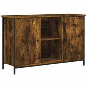 TV ormaric boja dimljenog hrasta 100x35x65 cm konstruirano drvo