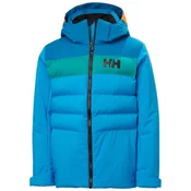 Helly Hansen JR CYCLONE JACKET, otroška smučarska jakna, modra 41689