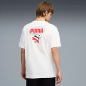 Puma ESS LOGO LAB RELAXED STORY 1 TEE, muška majica, bijela 692023