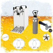 ich-zapfe Kompletni set Bierzapfanlage Kontakt 40 sušilni hlajenje 50 l/h Green Line, (5000216217)