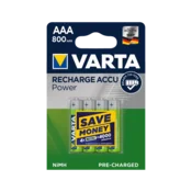Varta Recharge Accu Power AAA polnilne baterije, 800 mAh (56703101404)