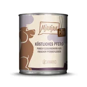 Varčno pakiranje MjAMjAM purer Fleischgenuss, 12 x 800 g - z okusnim konjskim mesom
