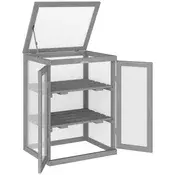 Homestar Toplarna 3 nivojska 58x44x78 cm siva