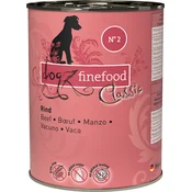 dogz finefood Pasja hrana Classic No. 02 - Govedina - 400 g