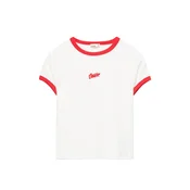 Pull&Bear Majica STWD rdeča / bela