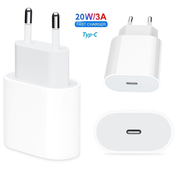 Polnilec za telefone 20W USB-C Quick Charge 3.0