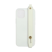TPU gel maska Secure Strap za iPhone 12 Mini - bijela