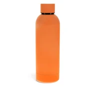 Oranžna steklenica za vodo za na pot iz nerjavečega jekla 500 ml – Rex London