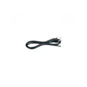 Commel Povezovalni kabel H03VVH2-F 2X0,75 L=3 m, črn