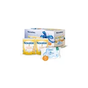 Novalac 3 Duopack (2 x 400g) + POKLON Violeta Watercare vlažne maramice