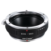 K&F Adapter za namestitev objektivov Canon EF na objektiv M43 MFT