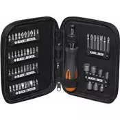 BLACK & DECKER Set odvijača 56 delova A7104