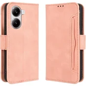 GS Ovitek za Xiaomi Poco X7 Pro 5G, reža za kartico, roza