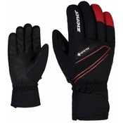 Ziener Gunar GTX Black/Red 9,5 Smučarske rokavice