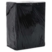 vidaXL raztegljiva folija 6 kosa črna 17 µm 50 cm x 300 m