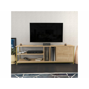Hanah Home HANAH HOME Oneida - Gold, Oak TV omarica, (20867269)