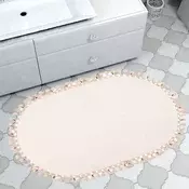 Lessentiel Maison Prostirka za kupatilo 75x120cm Bela