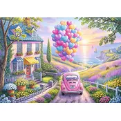 Trefl - Puzzle Romantični pobeg - 1 000 kosov