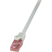 LogiLink RJ45 omrežni kabel CAT 6 U/UTP [1x RJ45 konektor - 1x RJ45 konektor] 2 m siva LogiLink
