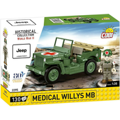 Cobi Ambulanta Willys MB, 1:35, 135 KS, 1 f