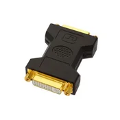 Adapter 2x DVI-DVI Female 24+5