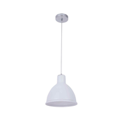 Klausen 111009 - Luster na sajli CREATE 1xE27/11W/230V bela