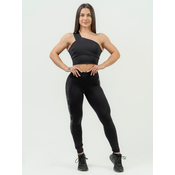 Nebbia Intense Asymmetric Sportski Grudnjak 738497 crna