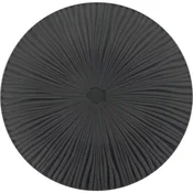 Gastro plitev krožnik Vesuvio Black 27 cm, črn (6 kos)