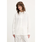 Tommy Jeans Srajca DW0DW20292 Écru Relaxed Fit