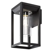 RABALUX Zernest Spoljna zidna lampa, IP54, E27, 15W, Crna