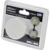 Briloner 7224-040 - SET 4x difuzora za ugradna svetla, precnik 69 mm