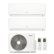 Gree Multisplit klimatska naprava dvojček 2 x 3,2kW GWH12AGAXB/GWHD18NK 5,3kW Pular Eco z montažo - GREE