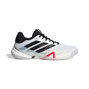 Moška obutev za tenis adidas Barricade 14 Wide Tennis Shoes Ftwr White/Core Black/Lucid Red EUR 47 1/3